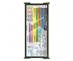 WhiteCoat Clipboard® Trifold - Army Green Food Industry Edition